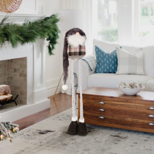 Family Karácsonyi skandináv manó - teleszkópos lábbal - 44-90 cm karácsonyi dekoráció