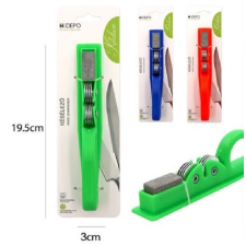  Family késélező műa. 3x19,5cm 3f. szín konyhai eszköz