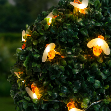 Family LED szolár fényfüzér - méhecske - 2,3 m - 20 LED - melegfehér 58220 kültéri világítás