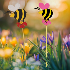 Family Leszúrható dekoráció - méhecske - 2 féle - 33 cm, CMK-6227 dekoráció