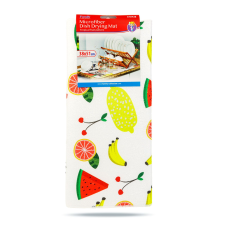 Family Mikroszálas edényszárító alátét - 38 x 51 cm - déligyümölcs mintás GLO-57093B konyhai eszköz