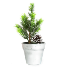Family Mini műfenyő (ezüst, 20 cm) műfenyő