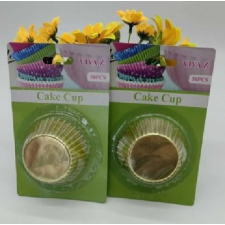  family muffin papír 50db-os 7cm arany konyhai eszköz