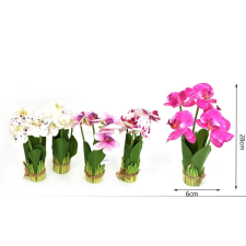  Family művirág orchidea 28x6cm 4f. kerti tárolás