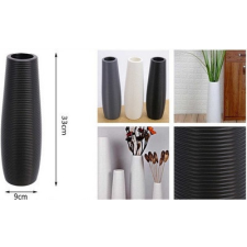  Family váza műanyag 3 féle szín 9x33cm kerti tárolás