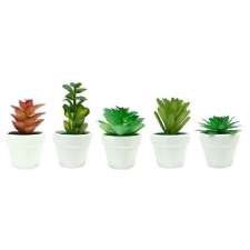  Family virág dekor kaspóban 5x5x9cm 5f. kerti tárolás