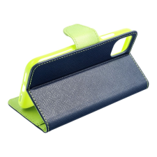 Fancy Book case MOTOROLA MOTO G14 tengerészkék / lime tok tok és táska