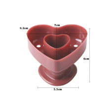  Fánk kiszúró forma - - szív alakú konyhai eszköz