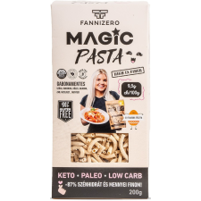 FANNIZERO Magic Pasta kis makaróni 200g 23 tojásos száraztészta reform élelmiszer