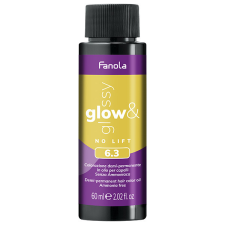 Fanola Glow &amp; Glossy 6.3 hajszínező 60 ml hajfesték, színező