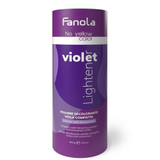 Fanola No Yellow Lila Szőkítőpor 450g hajfesték, színező