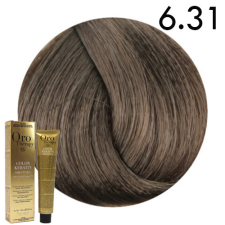 Fanola ORO Therapy Ammoniamentes hajfesték 6.31 100 ml hajfesték, színező