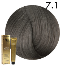Fanola ORO Therapy Ammoniamentes hajfesték 7.1 100 ml hajfesték, színező