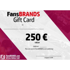FansBRANDS Gift Card 250€ vásárlási utalvány