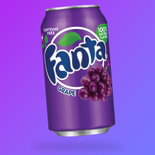 Fanta Grape USA szőlő ízű üdítőital 355ml üdítő, ásványviz, gyümölcslé