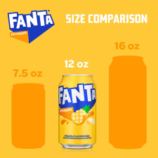  Fanta Pineapple Ananász ízű üdítőital 355ml üdítő, ásványviz, gyümölcslé