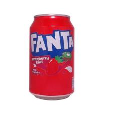 Fanta Strawberry Kiwi eper-kiwi ízű üdítőital 330ml üdítő, ásványviz, gyümölcslé