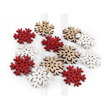  Fapehely vegyes ragasztható - 12 db dekorációs kellék