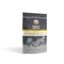 Farkaskonyha YouTi Exclusive jutalomfalat jávorszarvasos ízesítésben 50 g jutalomfalat kutyáknak