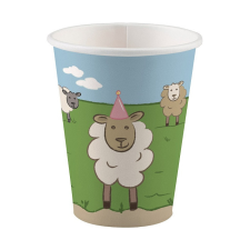 Farm Party papír pohár 8 db-os 250 ml party kellék