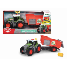 Farm traktor utánfutóval 26 cm autópálya és játékautó