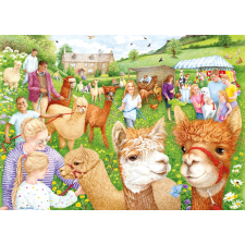  Farmai alpakák kirakó 1000 darabos puzzle, kirakós