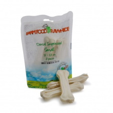 FarmFood Rawhide Pouch dental Impressed S jutalomfalat kutyáknak