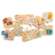 Farmos számolós puzzle gyerekeknek puzzle, kirakós