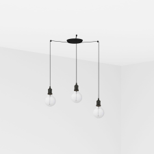 Faro Art fekete-fehér függesztett lámpa (FAR-64135-3L) E27 3 izzós IP20 világítás