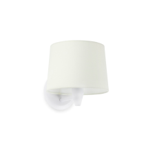Faro Conga fehér fali lámpa (FAR-64306-01) E27 1 izzós IP20 világítás