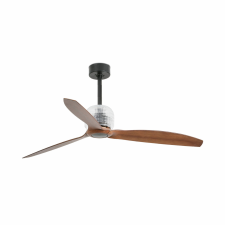 Faro Deco Fan M fekete-barna fényforrás nélküli mennyezeti ventilátor (FAR-33395DWP) IP20 ventilátor