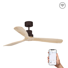 Faro Lantau L barna fényforrás nélküli mennyezeti ventilátor (FAR-33562DCWP) IP20 ventilátor