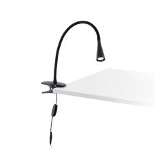Faro Lena clip fekete LED fali lámpa (FAR-52061) LED 1 izzós IP20 világítás