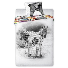 Faro Pamut ágyneműhuzat - Wild Zebra 140×200 cm lakástextília