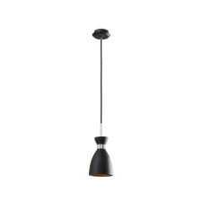Faro Retro fekete-króm függesztett lámpa (FAR-20050) E14 1 izzós IP20 világítás