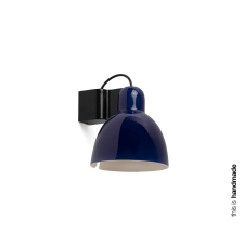 Faro Venice fekete-kék fali lámpa (FAR-64274) E27 1 izzós IP20 világítás