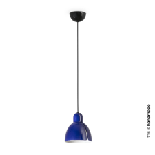 Faro Venice fekete-kék függesztett lámpa (FAR-64259) E27 1 izzós IP20 világítás