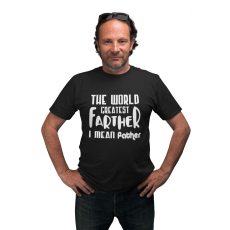  Farther I mean father - Férfi Póló