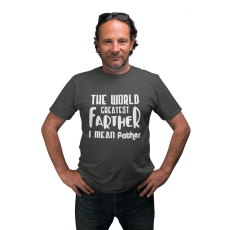 Farther I mean father - Férfi Póló
