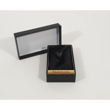  Fashion hosszúkás öngyújtó doboz, fekete dekorációs kellék