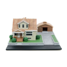  Fast &amp; Furious nano Toretto house szett makett