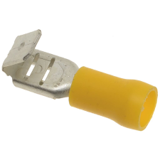  FASTON SÁRGA M/N 6,3x0,8 mm 100 DB beépíthető gépek kiegészítői