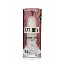  Fat Boy Checker Box - Kéjhullámos Péniszköpeny (15cm) péniszköpeny