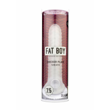  Fat Boy Checker Box - Kéjhullámos Péniszköpeny (19cm) péniszköpeny