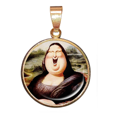 Fat Lisa... medál lánccal vagy kulcstartóval nyaklánc