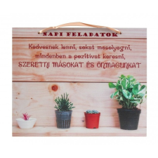  Fatábla, Napi feladatok ajándéktárgy