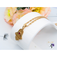  Fatima keze antiallergén nyaklánc-18K nyaklánc