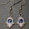 Fatima keze evil eye dísszel fülbevaló
