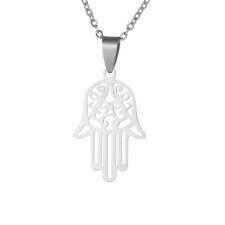  Fatima keze látványos nemesacél medál nyaklánccal medál