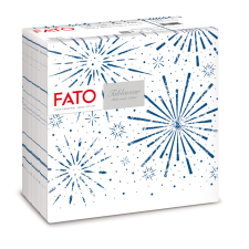 Fato Airlaid karácsonyi szalvéta 40x40cm Incanto Blue 50 lapos asztalterítő és szalvéta